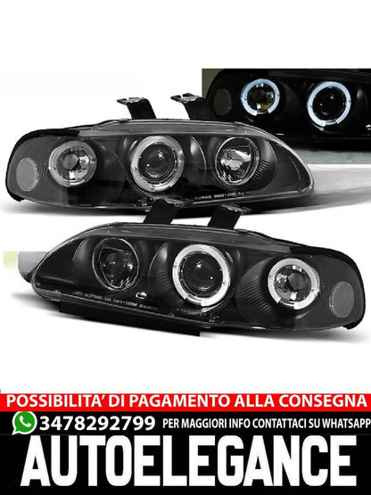 HONDA CIVIC 09.91-08.95 2D/3D OCCHI D'ANGELO NERO