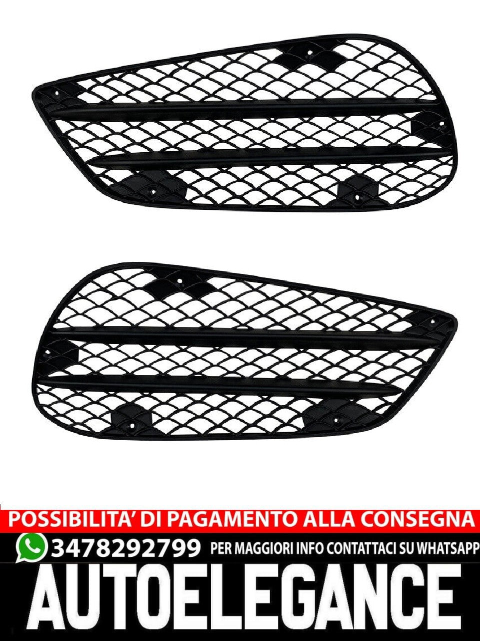FINNISH NSW GRILLE SUITABLE FOR MERCEDES W212 S2112 E CLASS WITH AMG LINE 