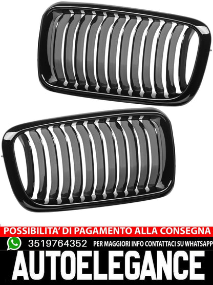 Griglia rene radiatore barra singola adatta per BMW Serie 7 E38 1994-2004