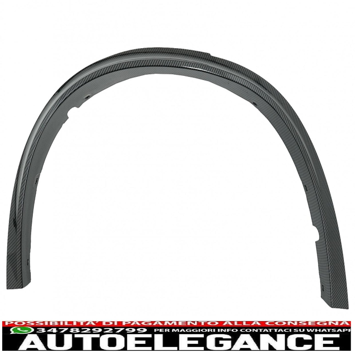 parafanghi passaruota adatti per bmw x5 f15 (2014-2018) m-design m-sport carbon look