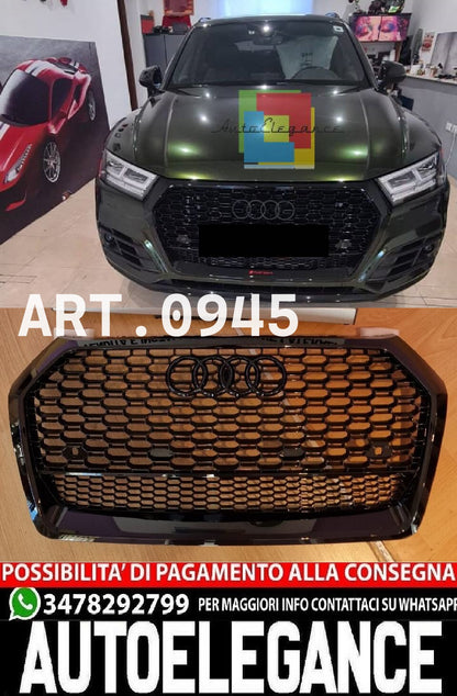 GRIGLIA ADATTA PER AUDI Q5 FY 2017-2020 LOOK RSQ5 NERA