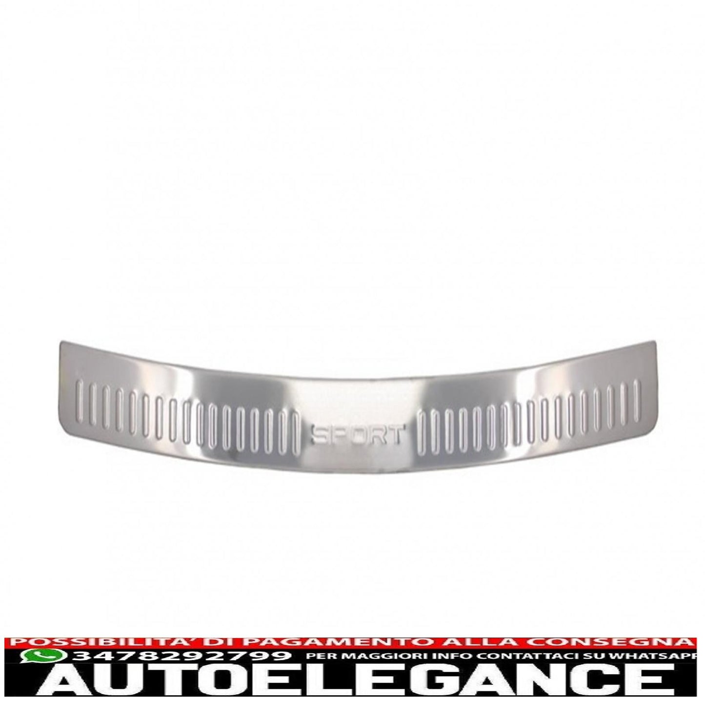 Rear bumper protection kit running board and boot lid suitable for range rover sport l320 (2005-2011) autobiography look chrome