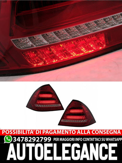 Full LED rear lights suitable for Mercedes C-Class W203 Sedan (2000-2004) 