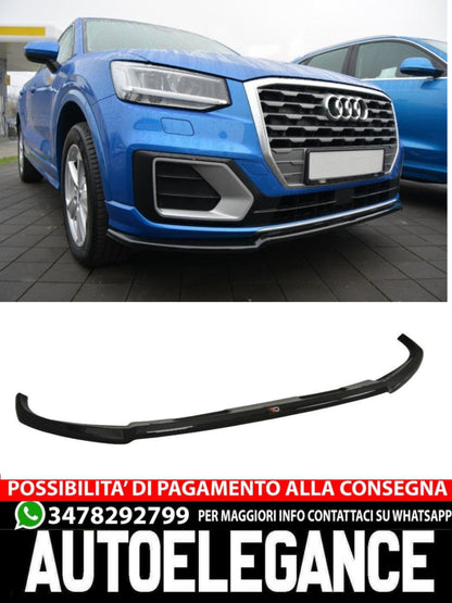 SPLITTER ANTERIORE ADATTO PER AUDI Q2 MK.1  2016-2020