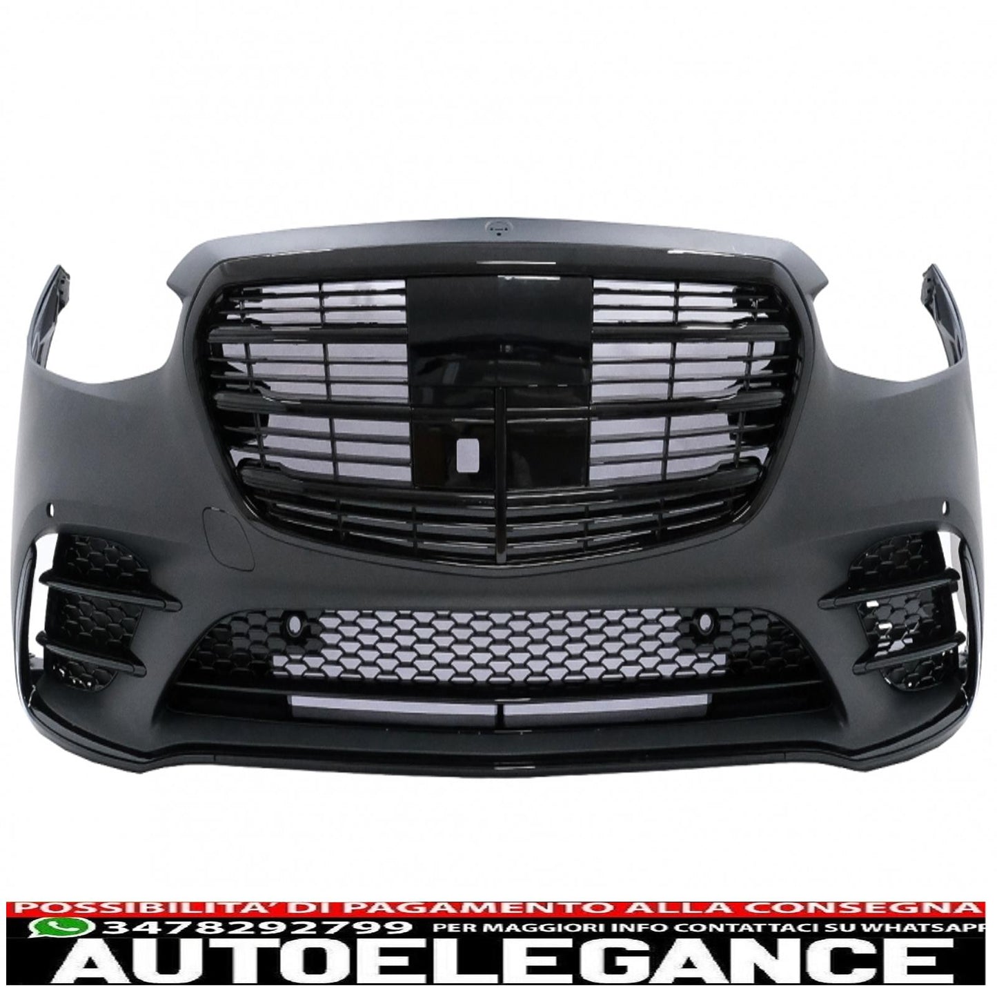 Conversion body kit suitable for mercedes s class w223 limousine (2020 onwards) night package design s450