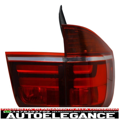 led rear lights suitable for bmw x5 e70 (2007-2010) light bar lci facelift design