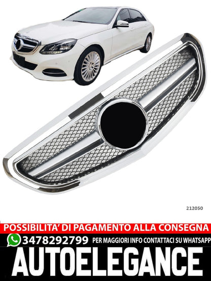 Griglia per Mercedes W212 S212 2013-2016 AVANTGARDE AMG CROMATA