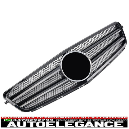 griglia sport griglia radiatore adatto per mercedes w204 s204 nero lucido-mostra il titolo originaletesto originalegrill sport kühlergrill passt für mercedes w204 s204 glanz schwarz