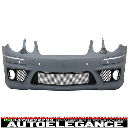 body kit with central grille suitable for mercedes e-class w211 (2002-2009) design e63 