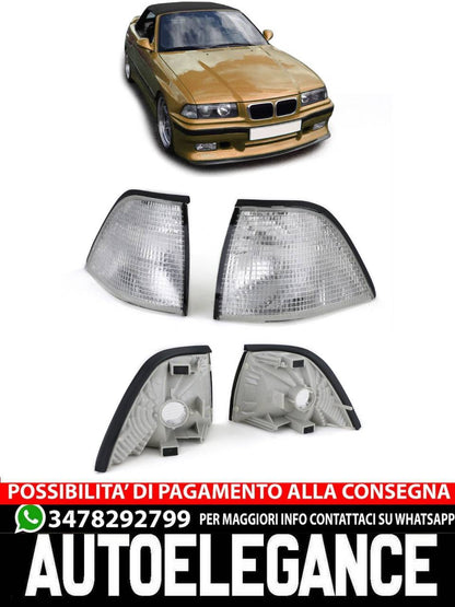 Coppia frecce bianche per BMW Serie 3 E36 Coupé cabrio 90-99 AUTOELEGANCERICAMBI