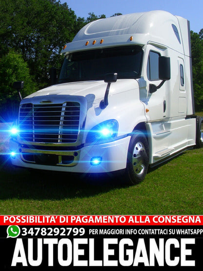 For Freightliner Cascadia 2008-2016 -6x LED Fog Light Bulbs Kit 8000K 