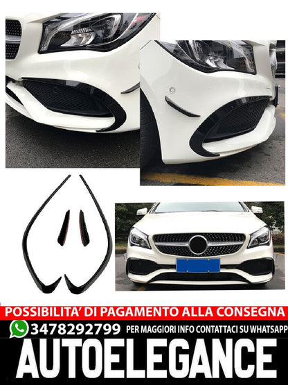 Adatto per MERCEDES C117 CLASSE CLA SPOILER ANTERIORE LIFTING SPOILER ANTERIORE