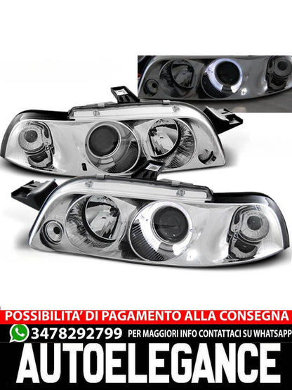 ANGEL EYES CROMATI  ADATTI PER FIAT PUNTO 1 11.93-09.99
