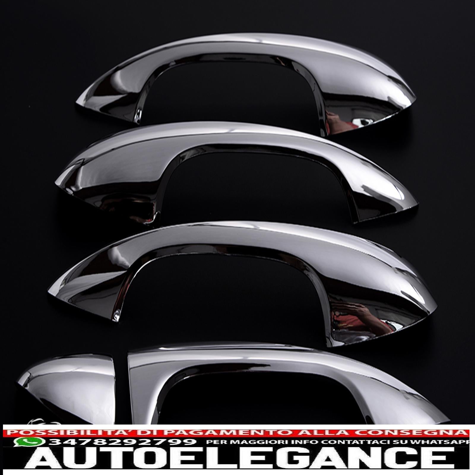 coprimaniglia maniglia torre pannello cromato per mercedes w205 x253 w213-mostra il titolo originaletesto originaleturgriffabdeckungen turgriff chrom blende für mercedes w205 x253 w213 AUTOELEGANCERICAMBI