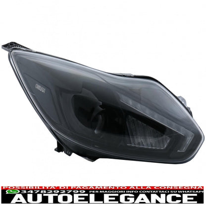 Osram LED headlights suitable for Ford Focus III MK3 (2010-2014) upgrade to oem halogen xenon 