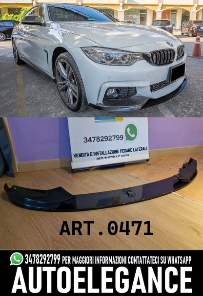 UNDER BUMPER SUITABLE FOR BMW 4 SERIES F32 F33 F36 MSPORT CARBON
