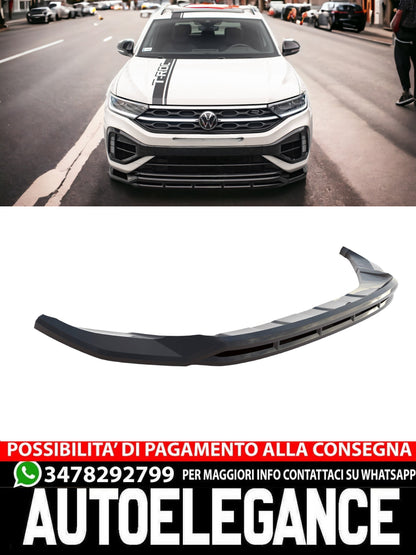 FRONT SPLITTER V.1 VOLKSWAGEN T-ROC R / R-LINE MK1 FACELIFT 