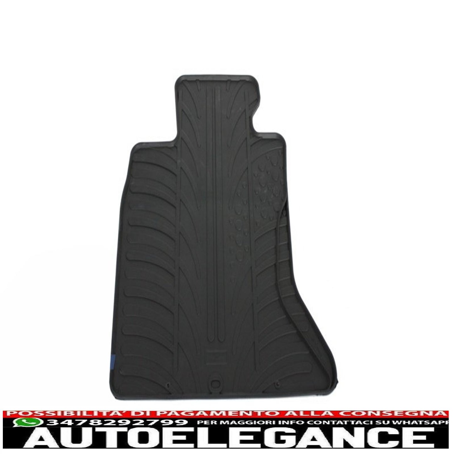Rubber mats suitable for BMW 5 Series F10 (2010-up) black