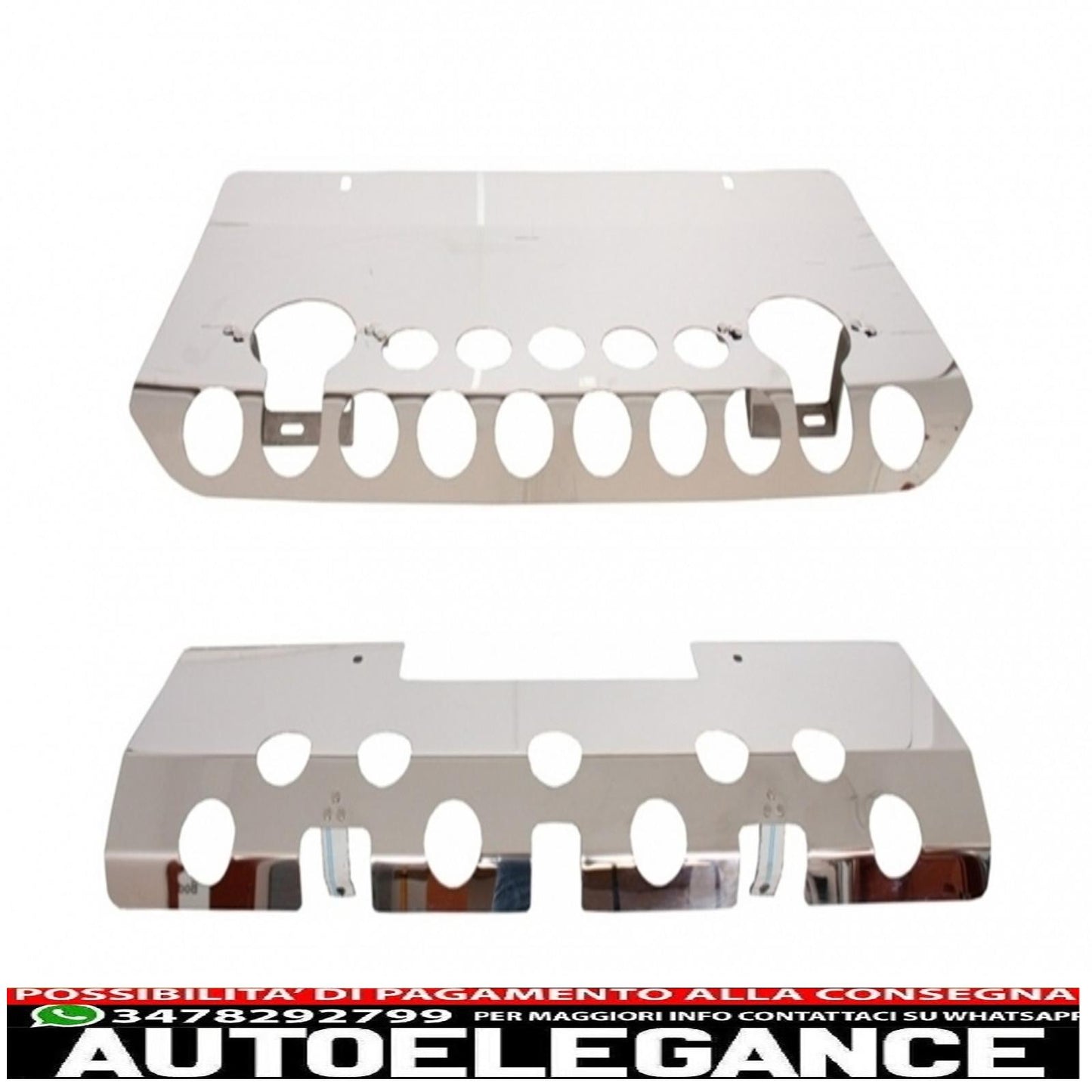 Pacchetto protezione sottoscocca per fuoristrada con bullbar adatto per mercedes classe g w463 (1989-2018)