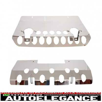 Pacchetto protezione sottoscocca per fuoristrada con bullbar adatto per mercedes classe g w463 (1989-2018)