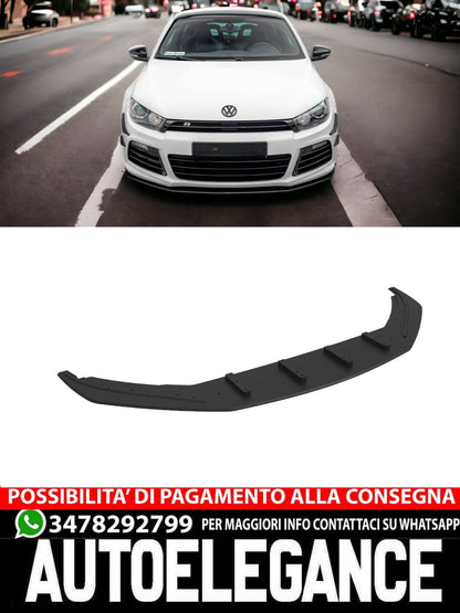 SPLITTER ANTERIORE STREET PRO + FLAPS VOLKSWAGEN SCIROCCO R MK3