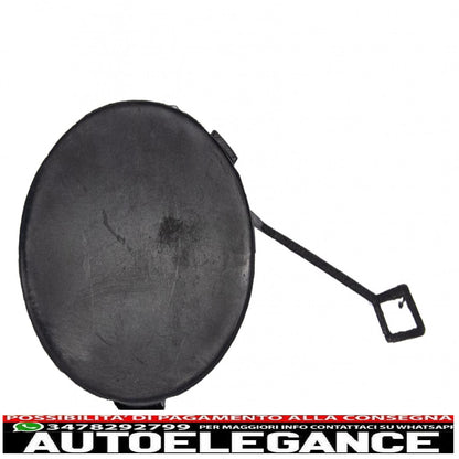 Copri gancio traino paraurti anteriore adatto per bmw serie 3 e90 e91 (2004-2011) e92 e93 m3 (2006-2009) m3 design AUTOELEGANCERICAMBI