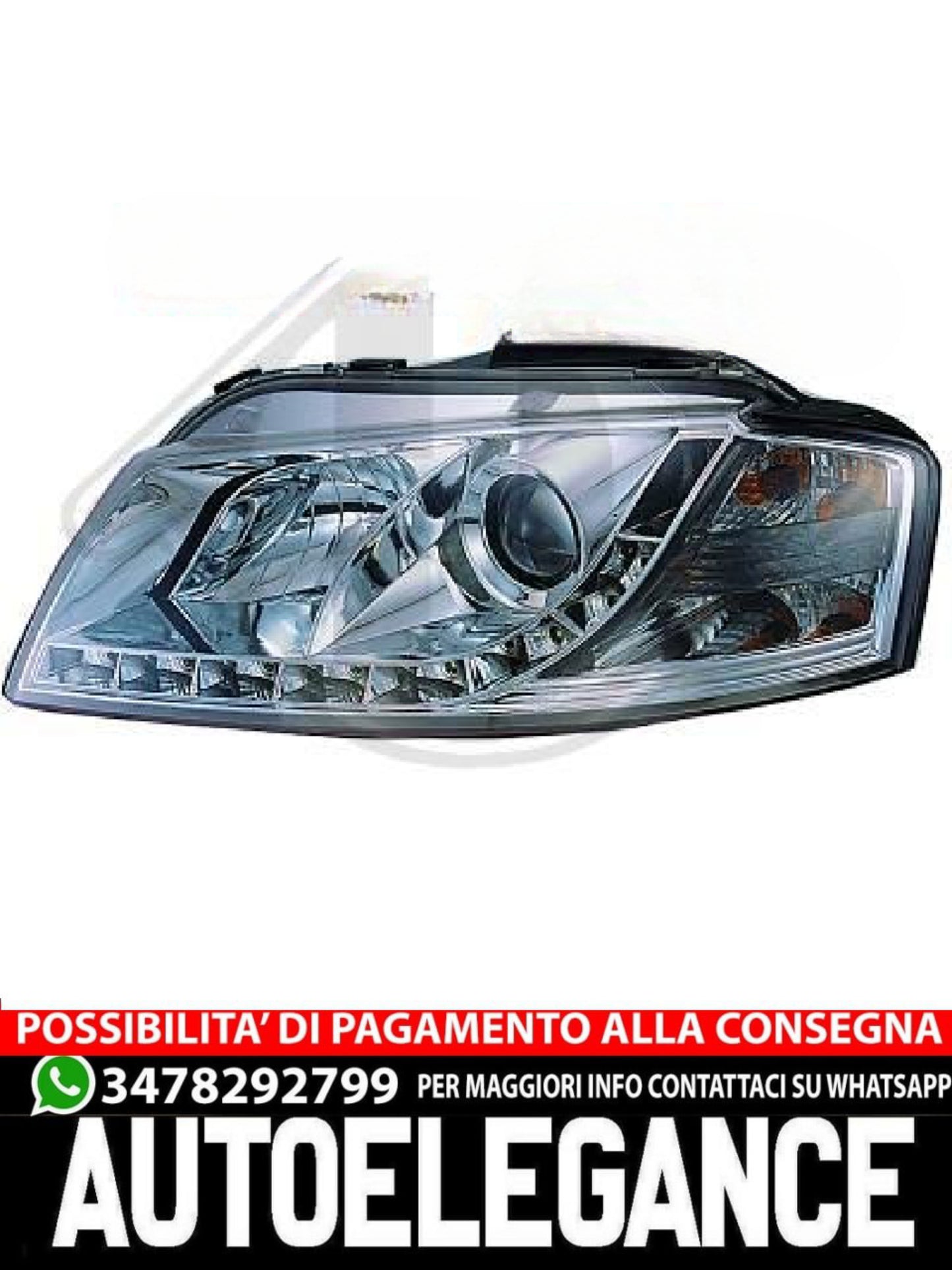 FARI ANTERIORI ADATTI PER A3 8P 03-08