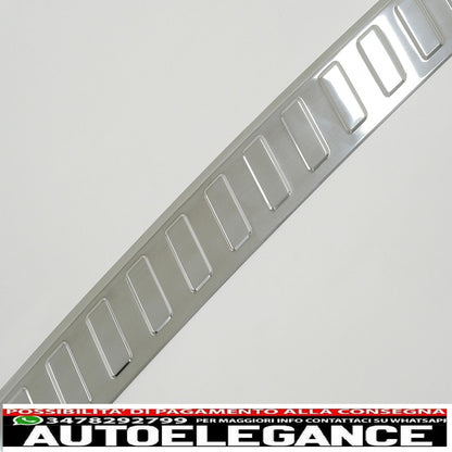 Protezione paraurti posteriore battitacco pedana copertura in alluminio adatta per vw golf 8 hatchback (2020 in poi)