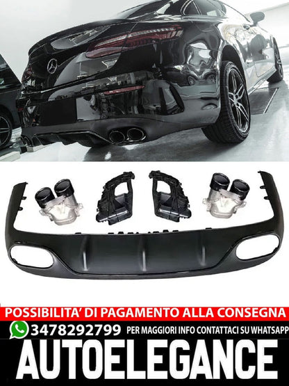 Adatto per Mercedes C238 A238 diffusore pre-lifting + mascherine di scarico