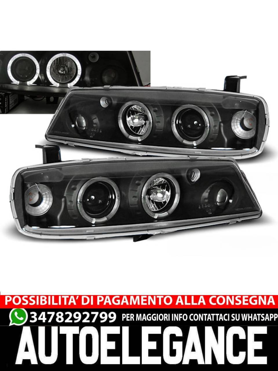 OPEL CALIBRA 08.90-06.97 ANGEL EYES NERO