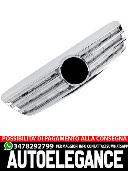 Griglia sportiva per Mercedes W220 S 1998-2002 cromata AMG LOOK
