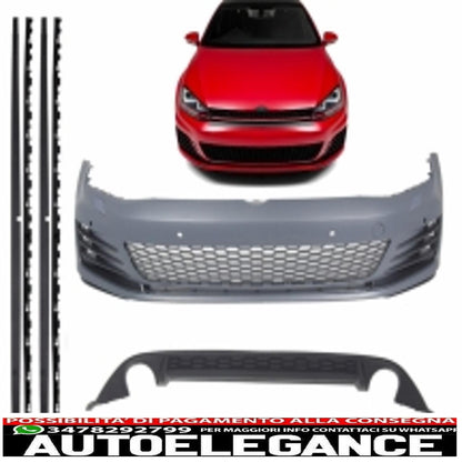 complete body kit suitable for vw golf 7 vii (2013-2016) gti look 