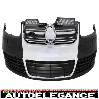 complete body kit suitable for vw golf 5 (2005-2007) r32 design exhaust system