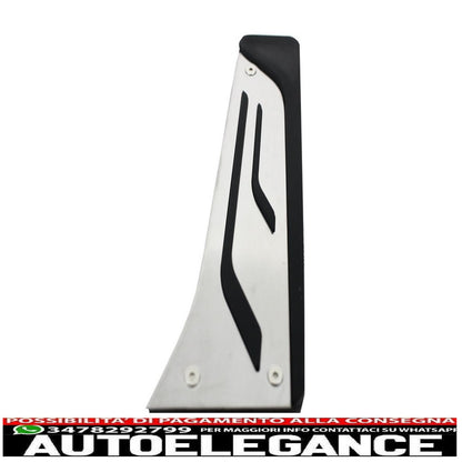 kit di pedali adatto per bmw serie 1 f20 (2011-up) 2 serie f22 (2014-up) 3 serie f30 (2011-up) 4 serie f32 (2013-up) x3 f25 (2011-up) x5 f15 (2013- in poi) x6 f16 (2016 in poi) manuale
