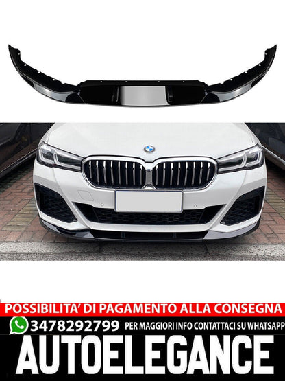 Per BMW Serie 5 G30 G31 LCI M-Sport pacchetto splitter spoiler anteriore labbro