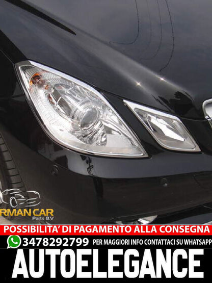 PER MERCEDES C207 A207 COUPE CABRIO TELAIO FANALE CROMATO