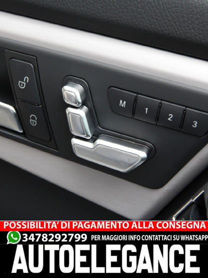 For Mercedes W212 W246 X204 X156 Chrome Seat Adjustment Panel 