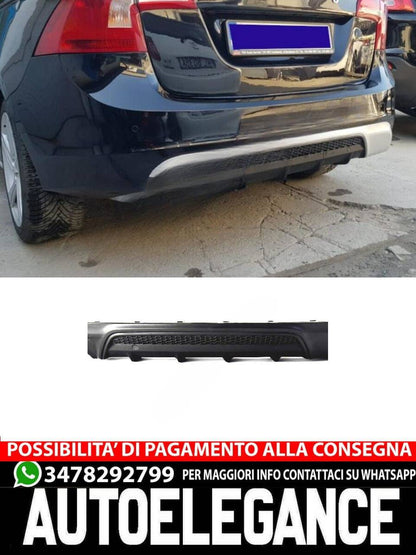 SPOILER TUNING REAR BUMPER DIFFUSER suitable for VOLVO S60 V60 2010-2018