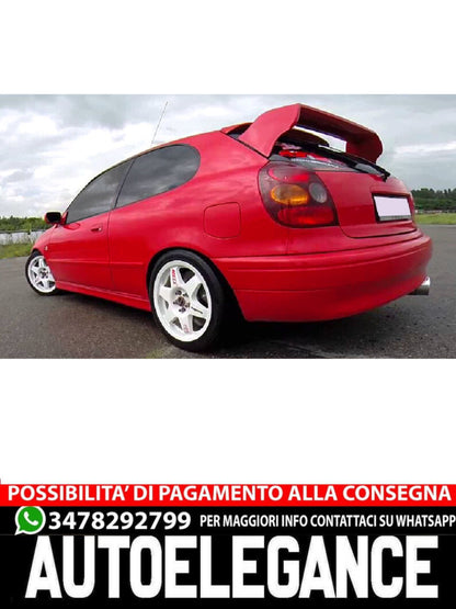 SPOILER PER TOYOTA COROLLA E11 look WRC 1997-2001 - grezzo
