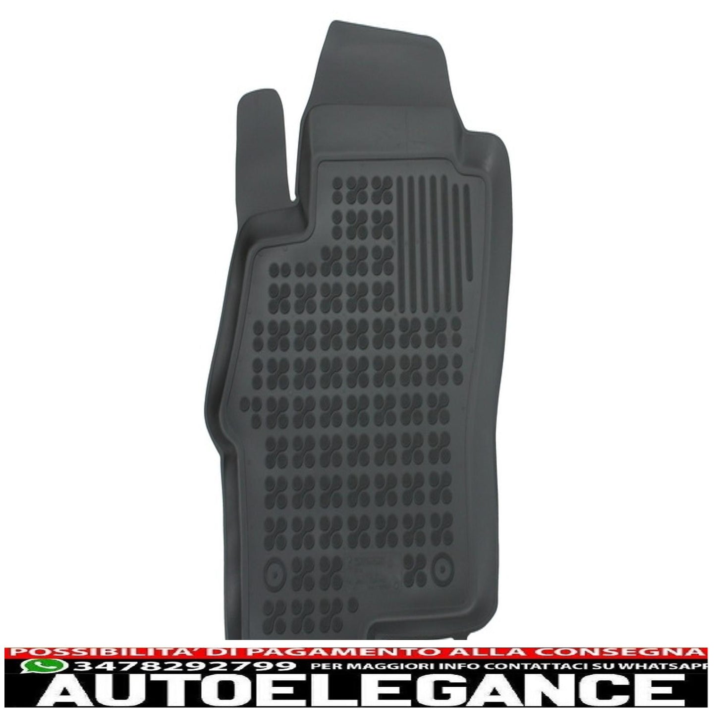 Black mat suitable for fiat linea i 2006-