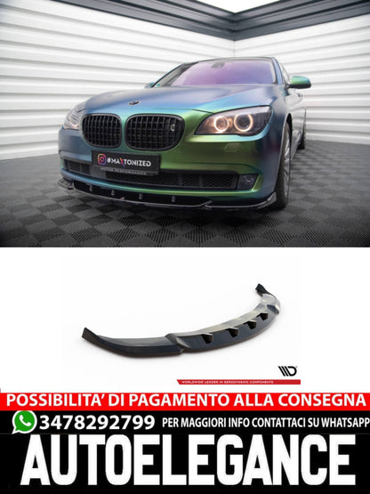 SPLITTER ANTERIORE adatto compatibile per V.1 BMW 7 F01  2008 - 2013