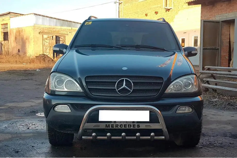 Mercedes ML W163 1997-2005 Bull Bar WT004 (Stainless Steel)