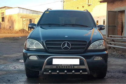 Mercedes ML W163 1997-2005 Bull Bar WT004 (Stainless Steel)