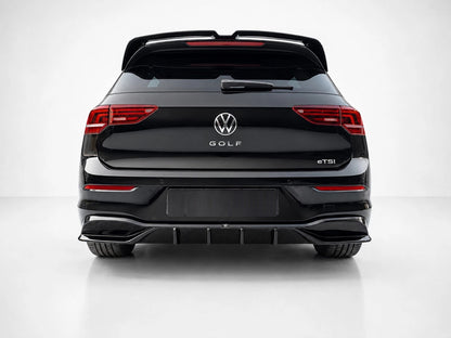 👉Diffusore posteriore per Volkswagen Golf MK8/MK8 Facelift in ABS nero lucido👈