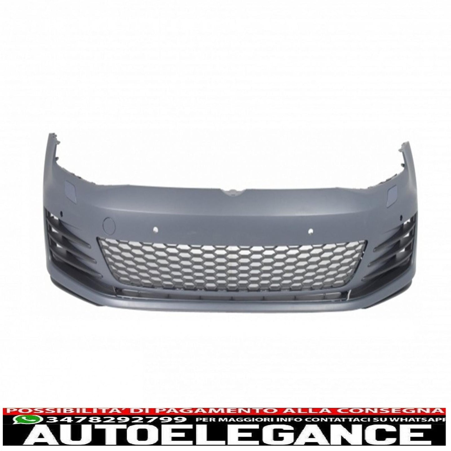 body kit suitable for vw golf vii 7 2013-2016 gti design with full exhaust system 