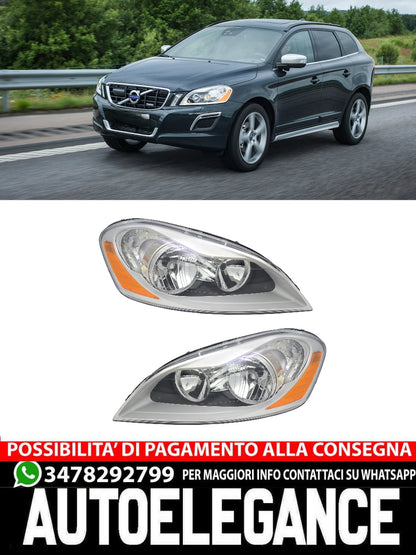 Headlight Set for Volvo XC60 H7 / H9 2008 - 2013 LWR Engine 