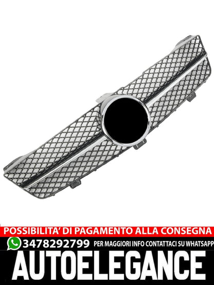 Grille for Mercedes W219 CLS 2008-2010 black chrome AMG 