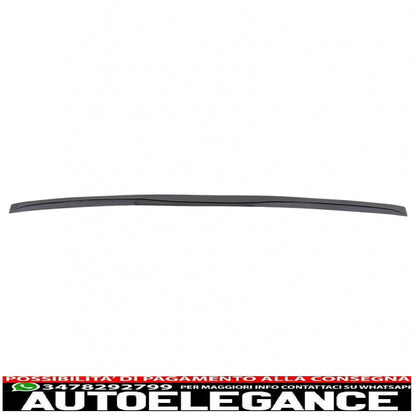 aggiungi l'estensione dell'ala dello spoiler sul tetto adatta per vw polo 6r 6c (2009-2017) pianoforte nero AUTOELEGANCERICAMBI