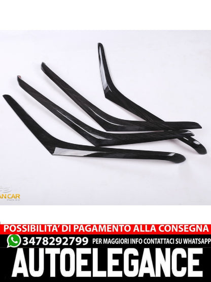 Decorative bars for Mercedes W222 S-Class door trim 