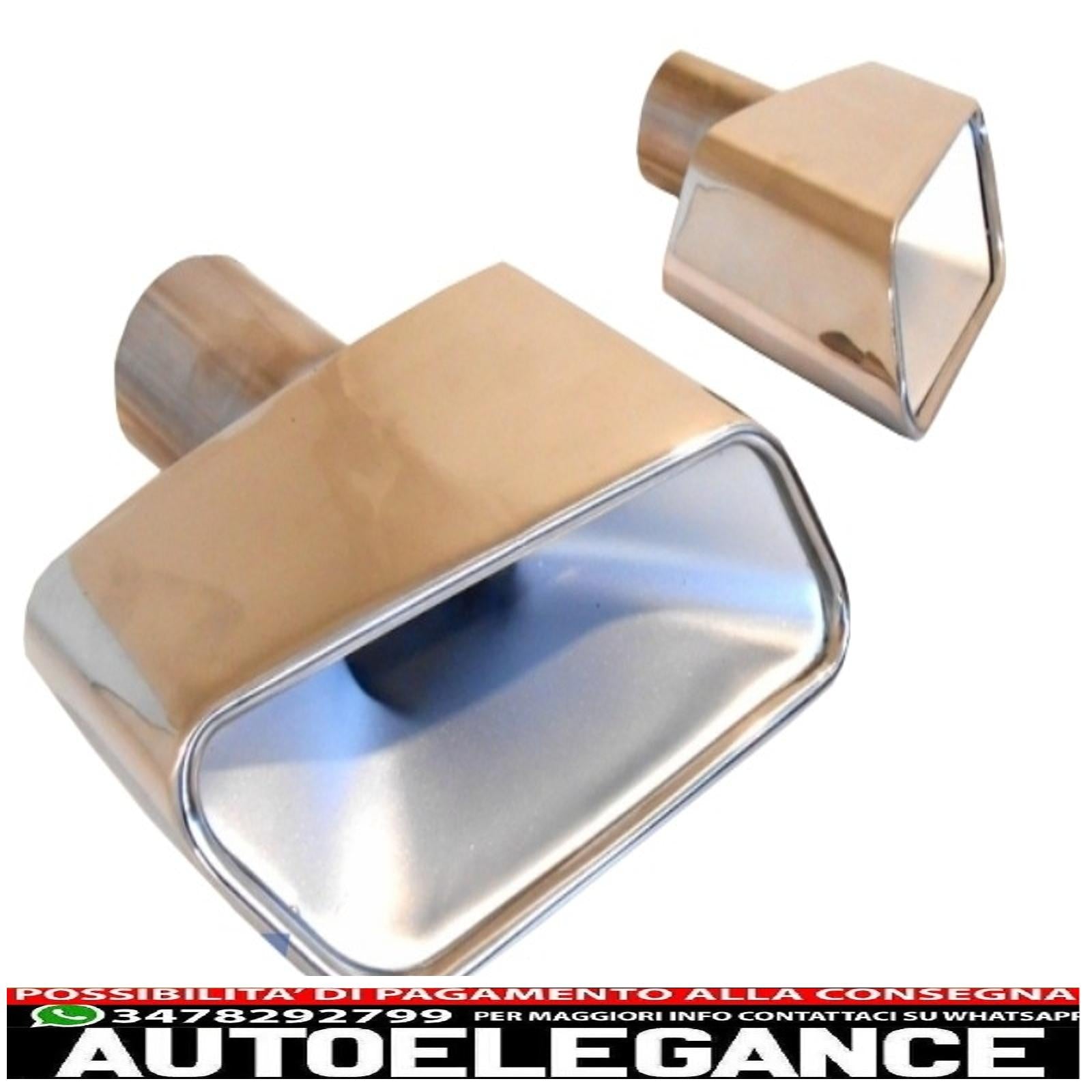 adatto per terminali marmitta mercedes classe s w221 (2005-2009) s350 AUTOELEGANCERICAMBI